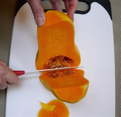Foods For Long Life An Easy Way To Cut A Butternut Squash Without A Machete