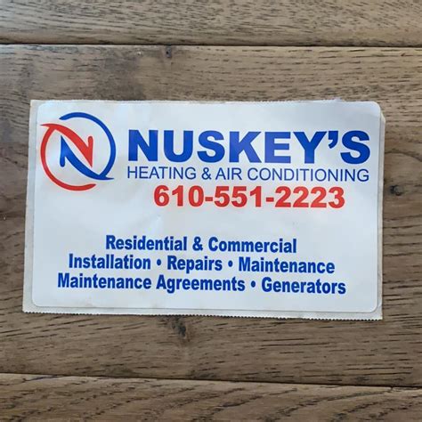 Nuskeys Heating And Air Conditioning King Of Prussia Pa