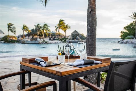 Culinary Beach Restaurant Baoase Luxury Resort Curacao