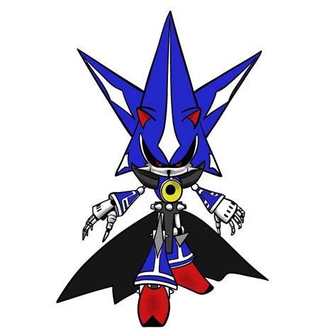 How To Draw Neo Metal Sonic Sketchok Easy Drawing Guides