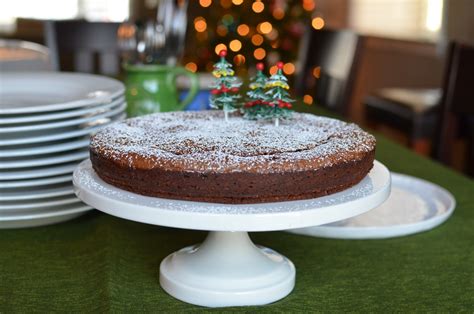 Playing With Flour Chocolate Hazelnut Christmas Cake 200th Post