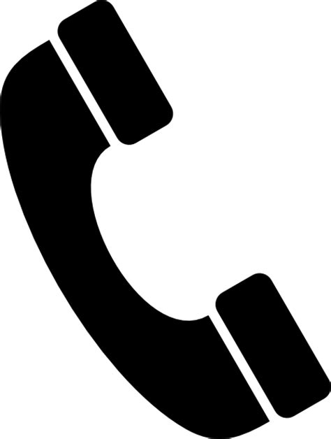Black Telephone Icon Clip Art At Vector Clip Art Online