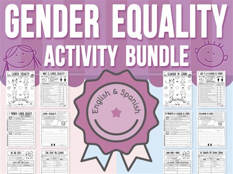Gender Equality Activity Bundle Teaching Resources
