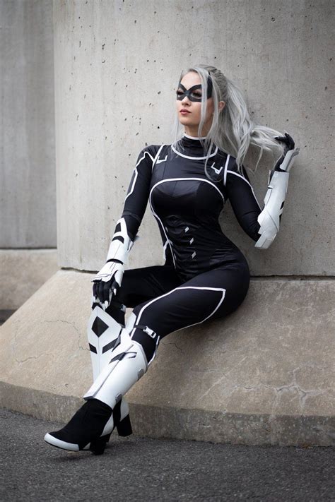 Pin By David Flores On Cosplay Black Cat Cosplay Cosplay Woman