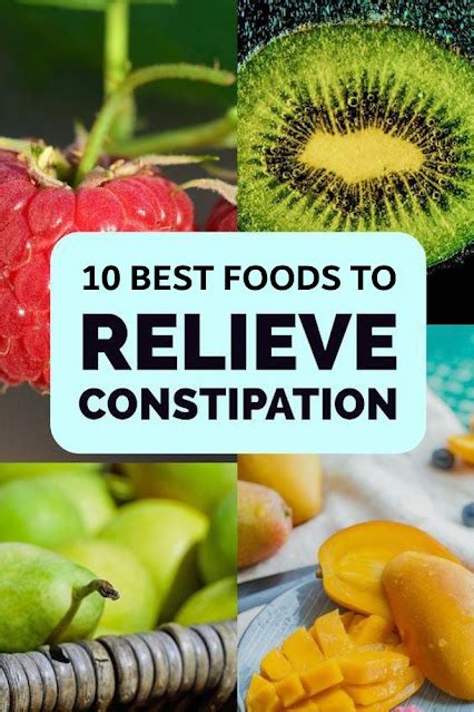 10 Best Foods To Relieve Constipation Natural Health Care