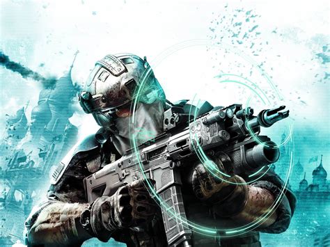 Futuro Soldado Arctic Strike Ghost Recon Game Wallpaper Avance