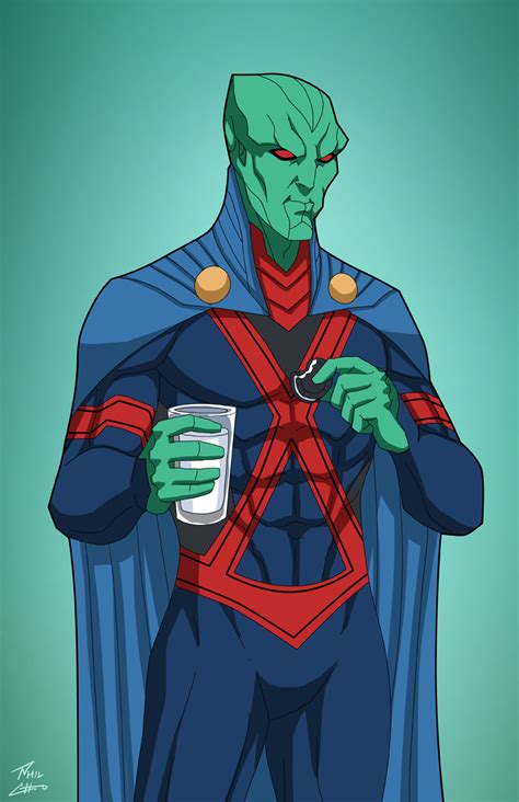 Martian Manhunter Earth 27 Commission By Phil Cho On Deviantart