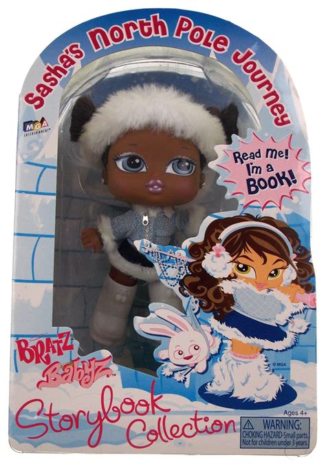 Bratz Babyz Sashas North Pole Journey Storybook Collection African