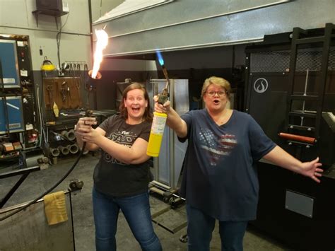 Glass Blowing In San Antonio At Caliente Hot Glass