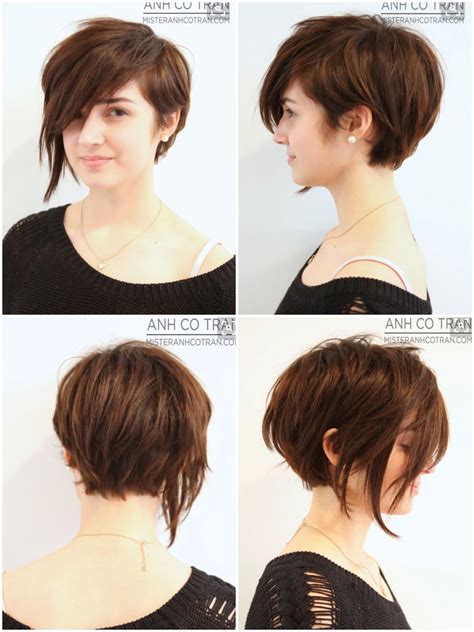 360 Degrees Of A Nice Cut Short Hair Color Short Hair With Bangs