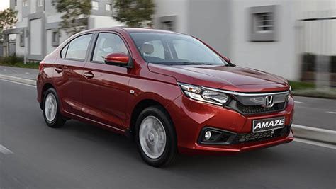 Honda Amaze Vx Cvt Launched In India At Rs 856 Lakh Ex Showroom