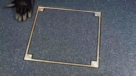 Vinyl Fit Floor Door The Access Panel Company