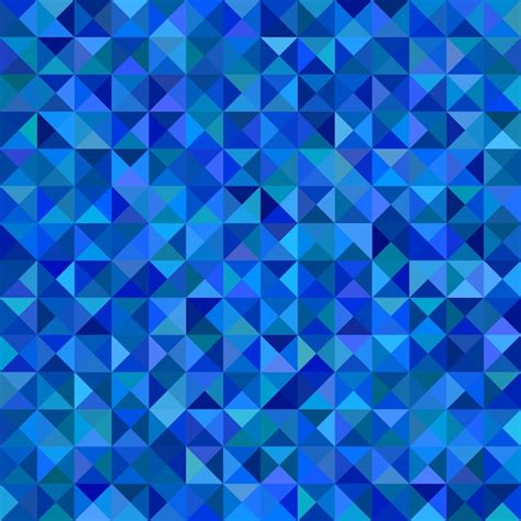 Free Vector Geometric Triangle Tiled Mosaic Pattern Background