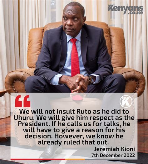 Ke On Twitter We Will Not Insult Ruto As He Did To Uhuru