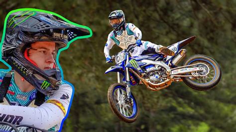 Haiden Deegan Wide Open On A Star Yamaha 450 Dirt Bike Motocross