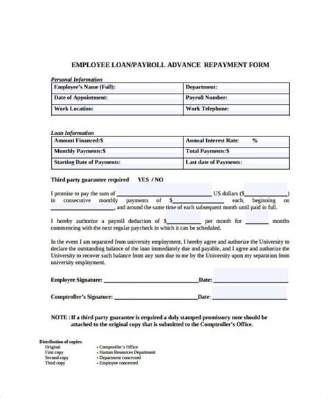 Letter requesting salary advance for domestic use. Printable Form For Salary Advance / Advance Salary Request ...