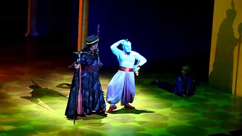 Aladdin A Musical Spectacular Genie Schwarzenegger Youtube