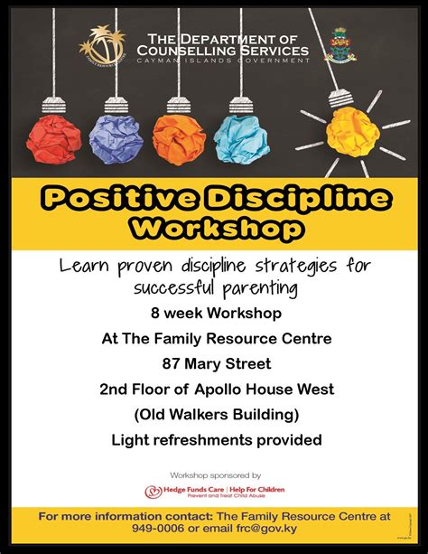 Positive Discipline Parenting Workshop