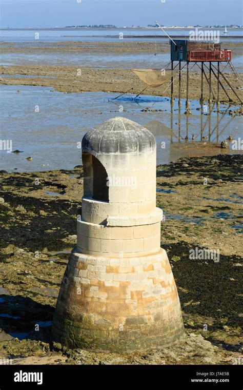 France Charente Maritime Port Des Barques Madame Island The Well Of The Insurges Stock Photo