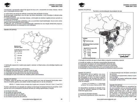 Questões Geografia Enem Pdf