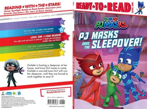 Pj Masks Save The Sleepover Ready To Read Level 1 By May Nakamura