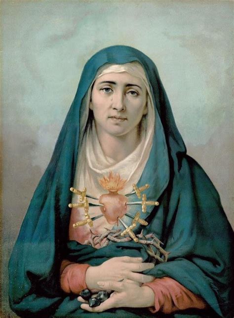 Twitter Our Lady Of Sorrows Mother Mary Images Catholic Art