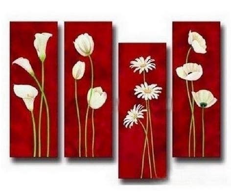 Flower Canvas Painting Flower Abstract Painting Large Wall Painting