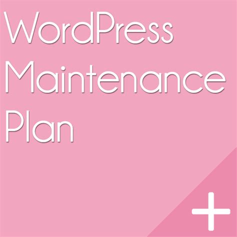 Wordpress Maintenance Plan Design By Christi Fultz Website Design