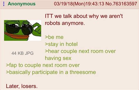 Anon Basically Participates In A Threesome Greentext