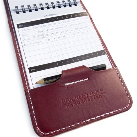 This Leather Yardage Book Cover Will Be The Perfect Compliment To Your