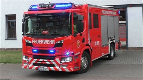 Wachausfahrt HLF 20 Berufsfeuerwehr Delmenhorst YouTube