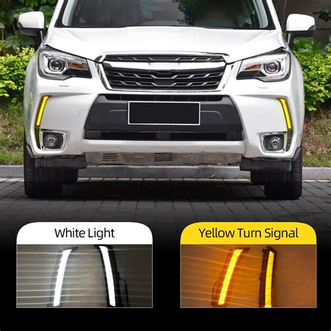 Car Led Light Drl Daytime Running Light For Subaru Forester With