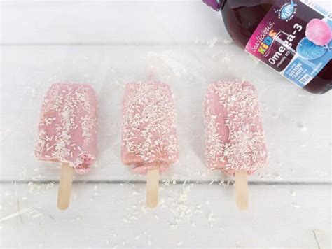 Sea Licious Cotton Candy Strawberry Popsicles Natures Fare