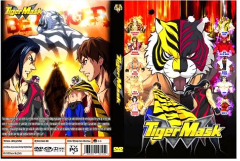 ANIME TIGER MASK W 1 38 EPISODES 4 DVD ENG SUBT 1 BOX 2017 EBay