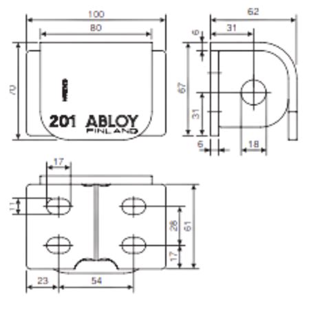 Locking Plate Pl201 And Pl203 Mega Lock