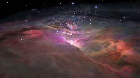 Fly Into The Orion Nebula New 3d Visualization Youtube