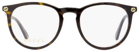 gucci women s eyeglasses gg0027o 002 havana 50mm shop premium outlets