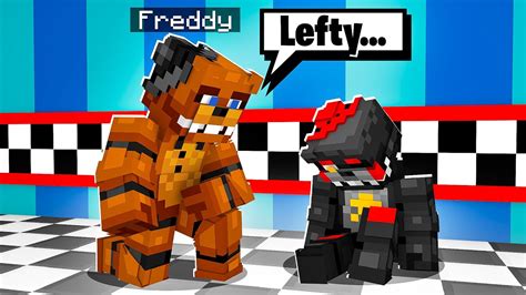 Lefty Takes Over Minecraft Five Nights At Freddys Fnaf Roleplay
