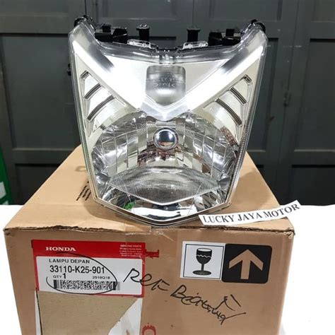 Tren penggantian lampu depan menggunakan hid dan halogen yang lebih terang dari lampu standar memang sedang marak. Jual Reflektor lampu depan head lamp beat fi 2013 2014 ...