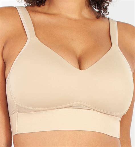 Women S Rhonda Shear 0021 Molded Cup Bra With Mesh Back Detail Nude 2X