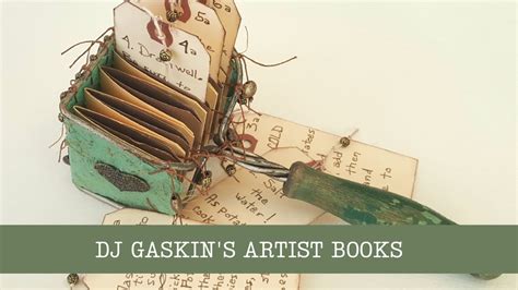 Interview With Book Artist Dj Gaskin Youtube