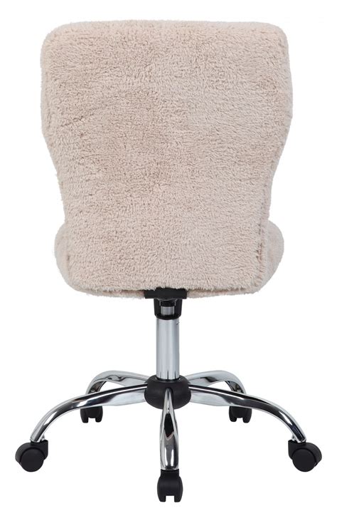 Faux Fur Office Chair Tiffany By Boss Office Products Madison