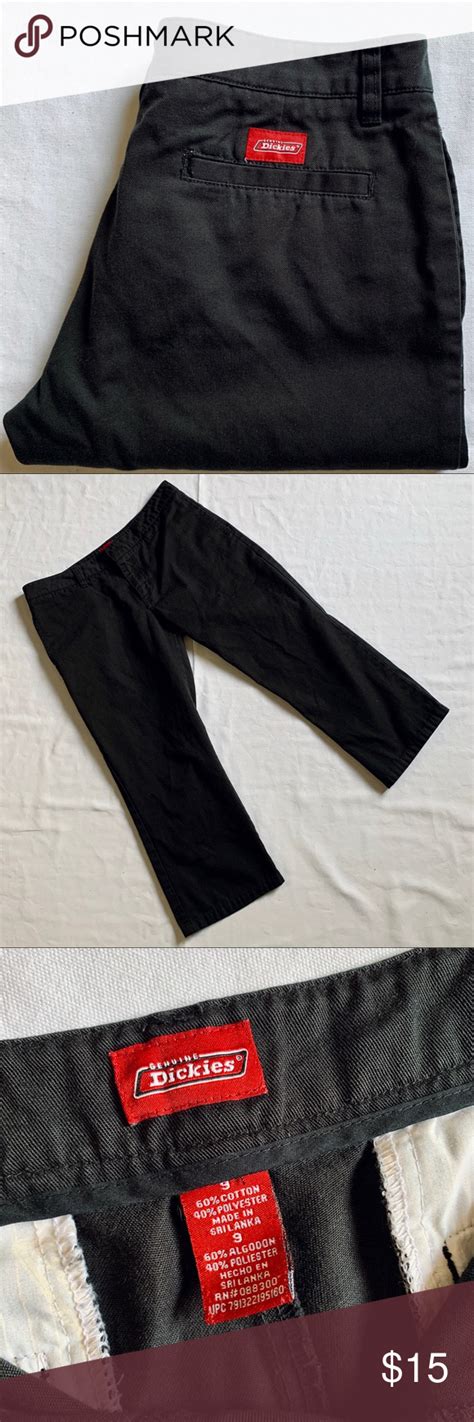 Dickies Boys Red Tag Pants Black Size Black Pants Levi Stretch Jeans Casual Black