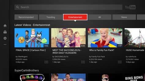 Youtubes App For The Big Screen Is Being Updated Today