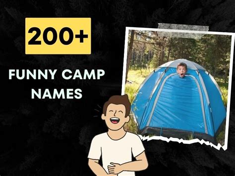 200 Funny Camp Names Creativity Meets The Great Outdoors