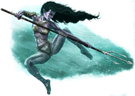 Sea Elf Playable In 2019 Inspiration Fantasy Characters Creature