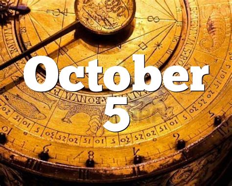 October 10 zodiac people are very attracted to the other air signs: October 5 Birthday horoscope - zodiac sign for October 5th