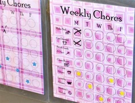 Free Online Chore Chart Free Printable Chore Chart 1 Other Simple