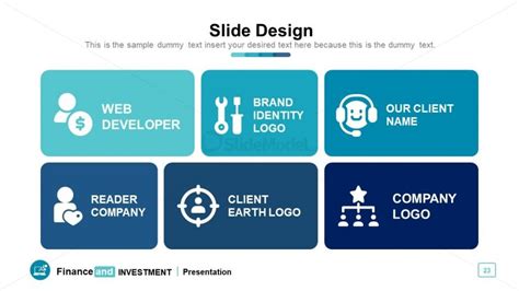 Grid Of Financial And Investment Powerpoint Slidemodel