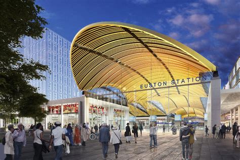 Revealed Latest Vision For Euston Stations £225bn Revamp London